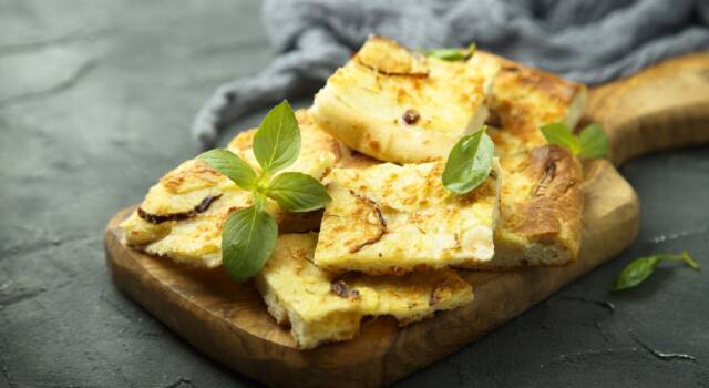 Schiacciata di patate al forno