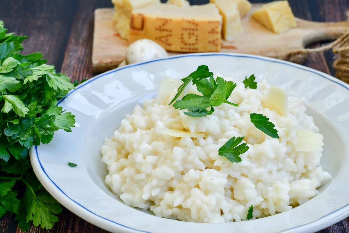 Bimby parmesan risotto