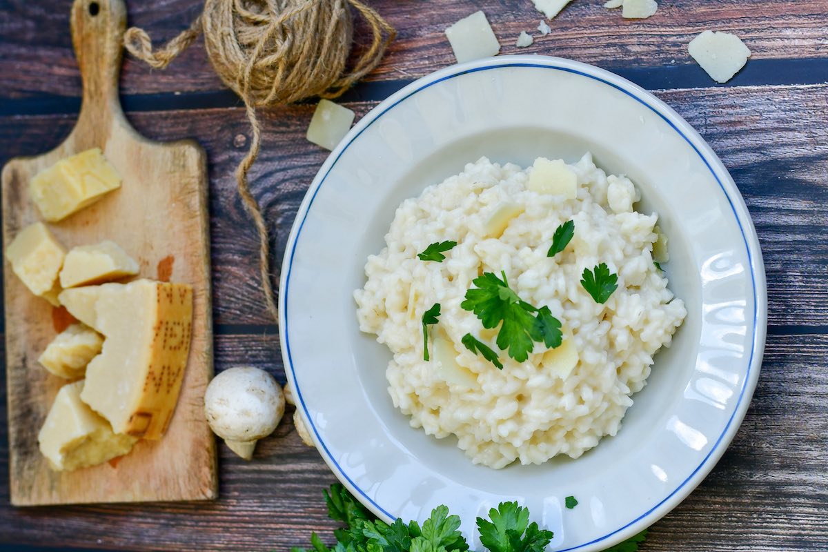 Bimby parmesan risotto