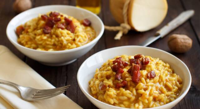 Risotto zucca e pancetta con il Bimby