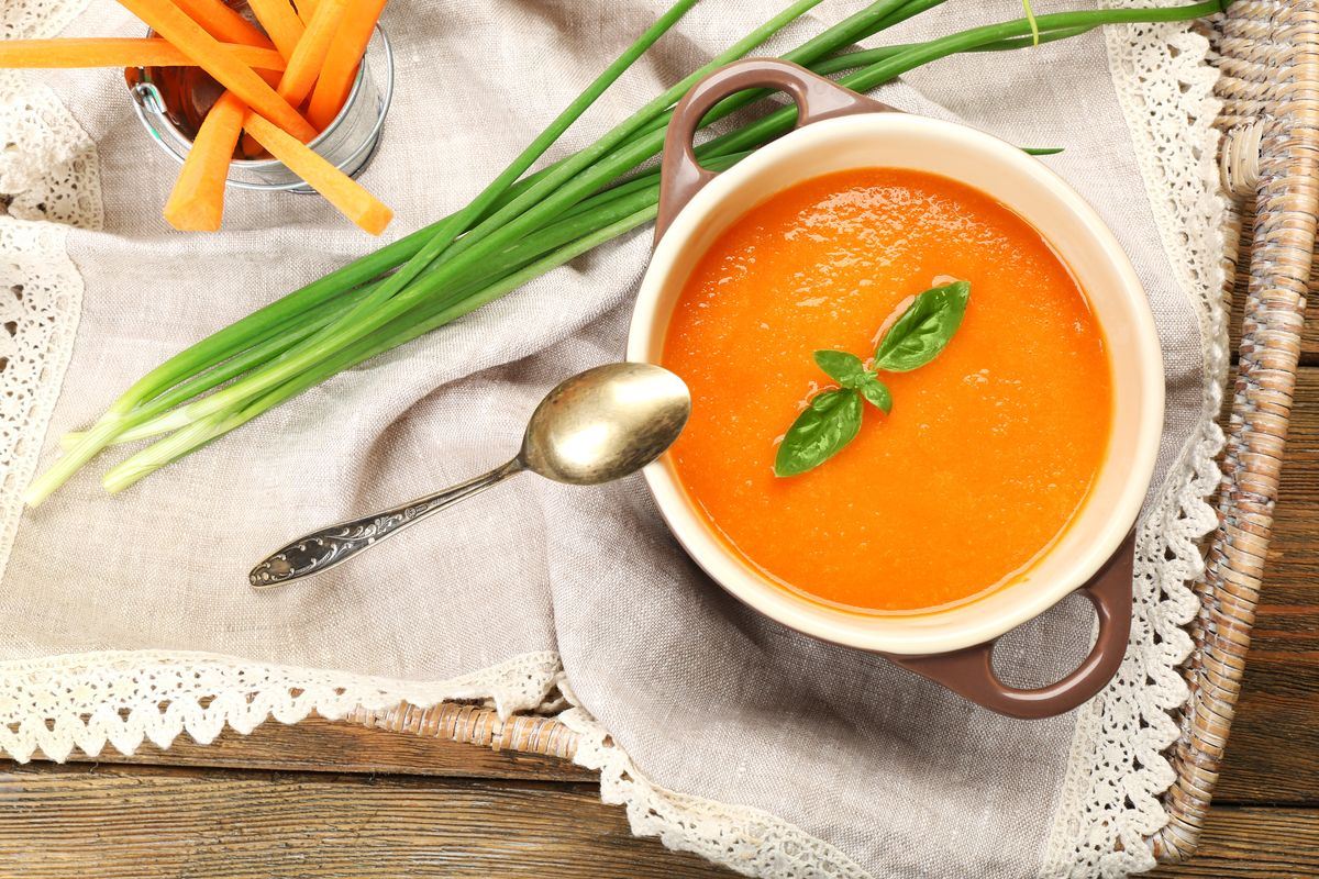 bimby carrot cream soup