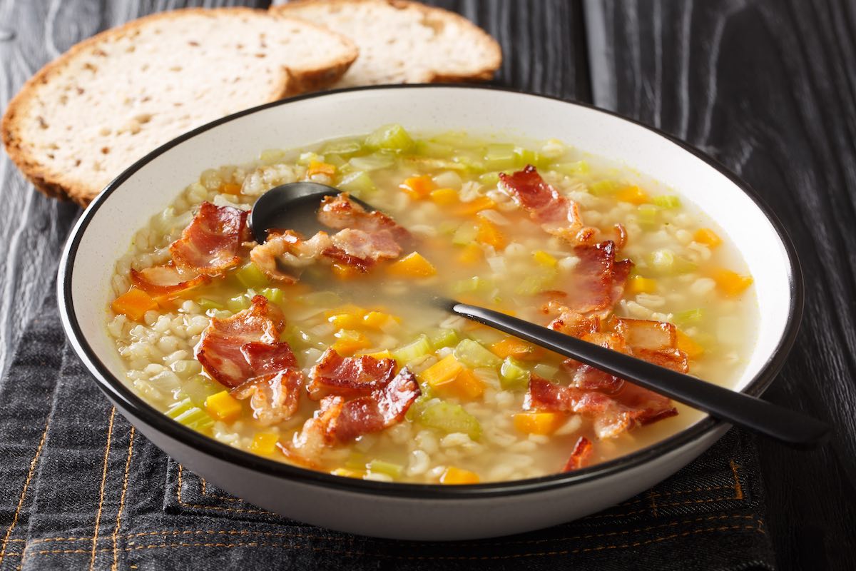 Barley soup