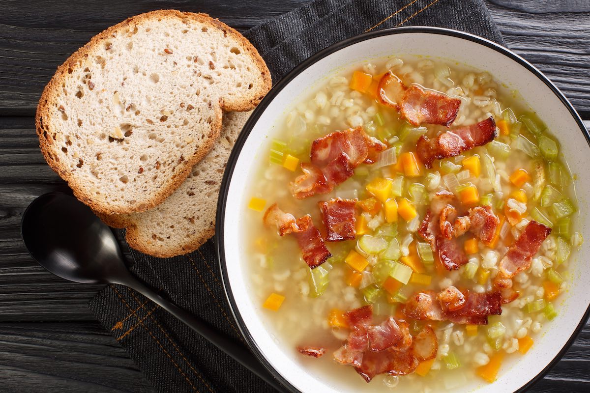 South Tyrolean barley soup