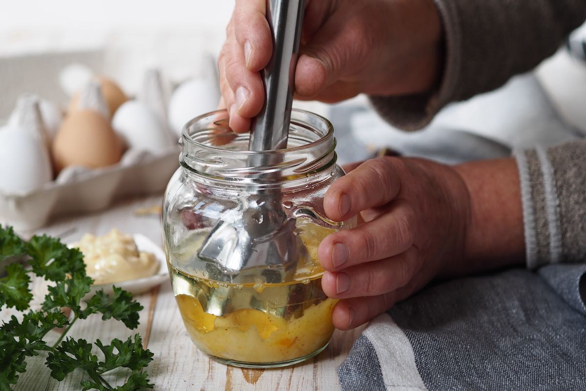 Mayonnaise preparation