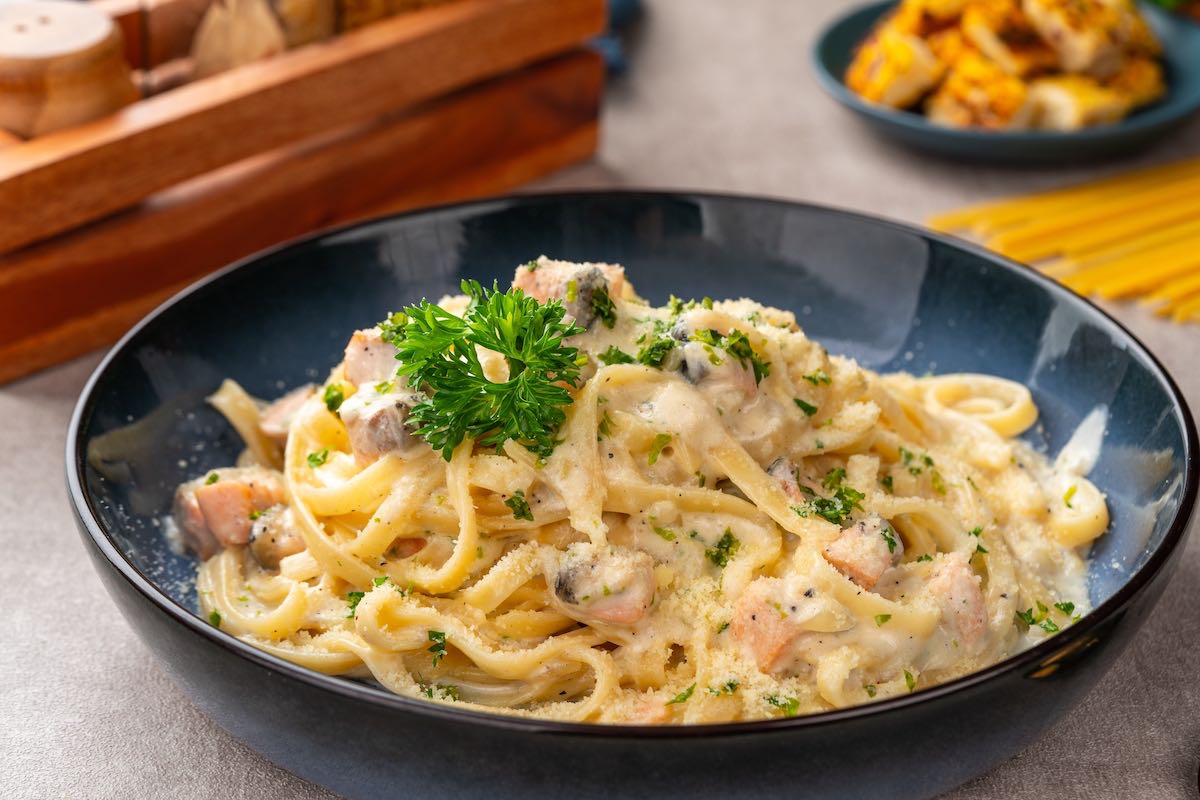 Tagliatelle alla Vittorio Emanuele