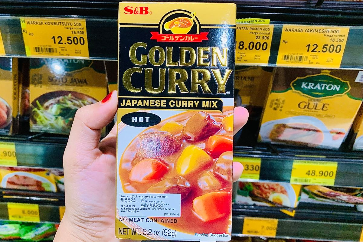 Japanese golden curry