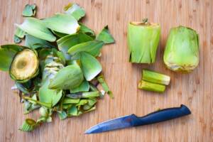 Carciofi puliti