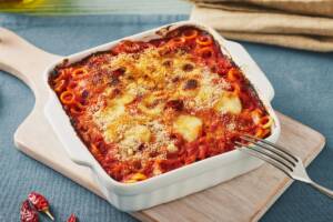 Pirofila con anelletti alla siciliana