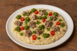 Risotto al lampredotto