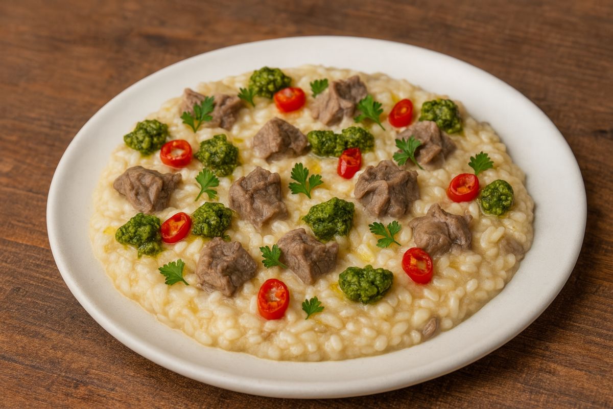 Risotto al lampredotto