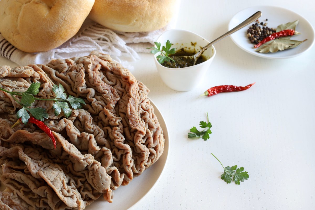 Lampredotto con salsa verde