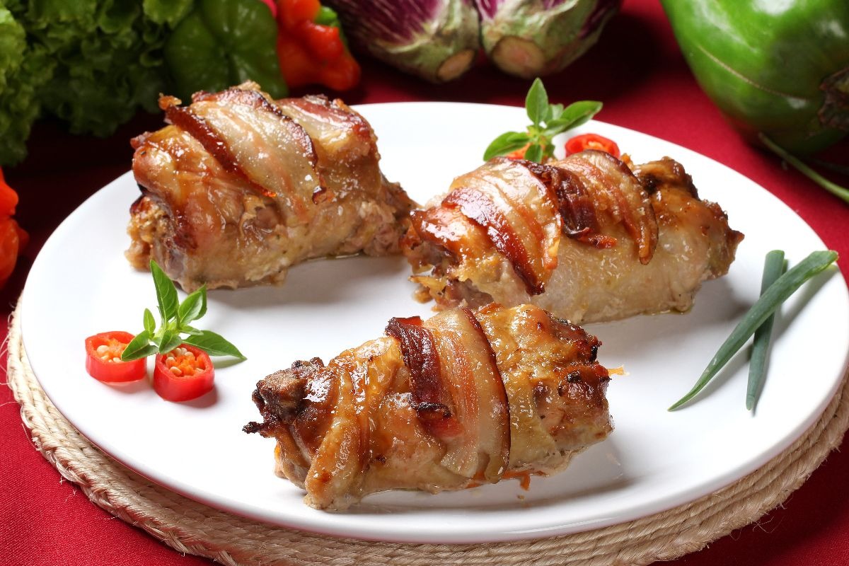 Involtini di carne con pancetta