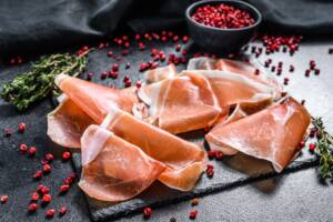 Tagliere di prosciutto crudo